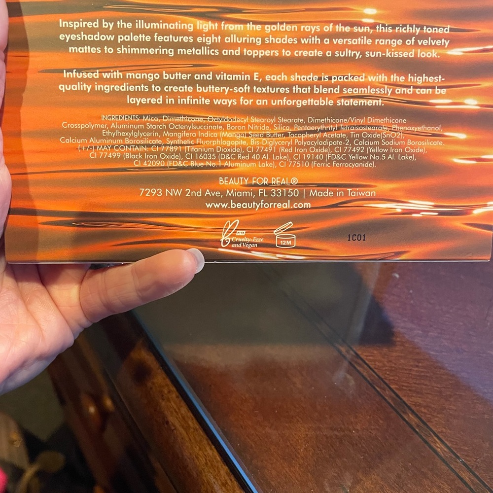 NIB Beauty For Real Golden Hour Palette - Picture 14 of 14